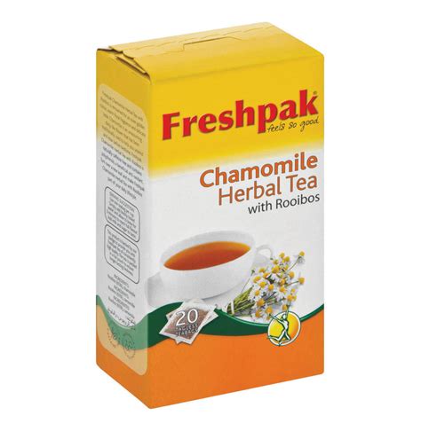 Chamomile Herbal Tea with Rooibos - Freshpak - Ratings & Reviews | RateTea