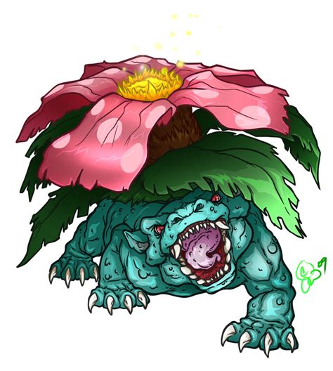 Pokemon - 003 Venusaur by BHS-ArchetypeRex on DeviantArt