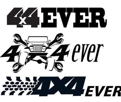 JEEP and 4X4 Decals by FrigidVinyl on Etsy