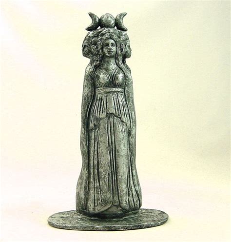 GODDESS HECATE HEKATE Statue Sculpture Handmade Sculpture in | Etsy | Statue, Hecate, Sculpture