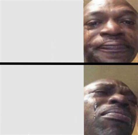 Black Man Crying Blank Template - Imgflip