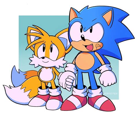 Cute Sonic and Tails Fanart by Tripletssao on DeviantArt