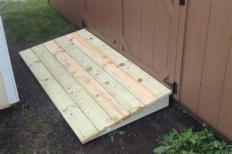 A Comprehensive Guide To Building A Ramp For Your Garden Shed – Craftsmumship