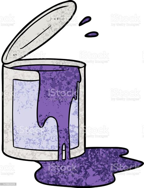 Cartoon Paint Bucket Stock Illustration - Download Image Now - Art, Art Product, Bucket - iStock