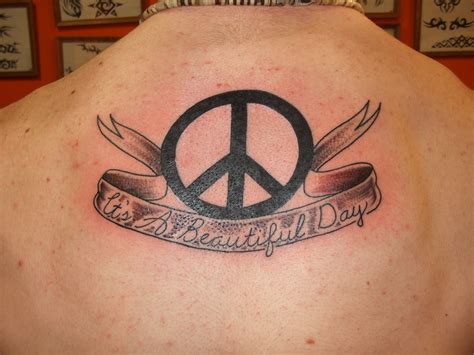 Peace Sign Tattoos Designs, Ideas and Meaning - Tattoos For You