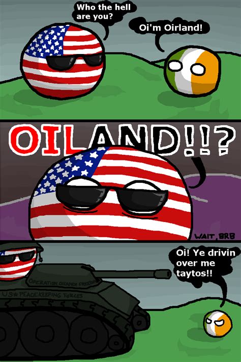 Irish shenanigans (USA, Ireland) by Stop Times #polandball #countryball ...