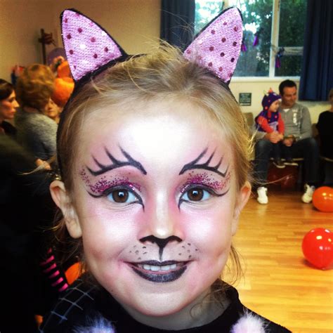 Girl's cat makeup without face paint! | Halloween makeup for kids, Cute halloween makeup, Kitty ...