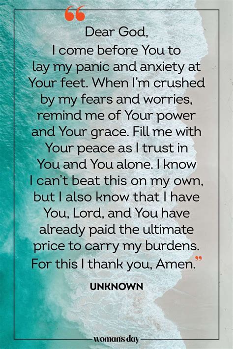 Catholic Prayer For Depression And Anxiety