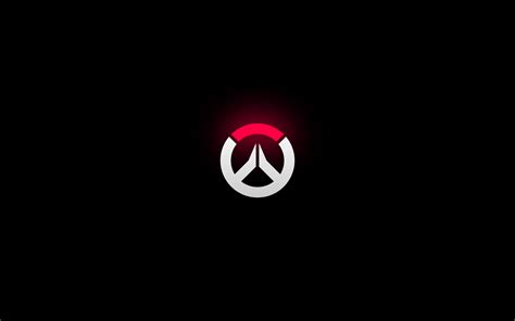 Overwatch 2 Wallpaper 4K, Overwatch logo, Dark background