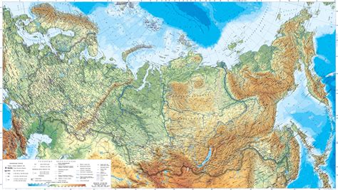 Detailed topographic map of Russia and surrounded areas : r/MapPorn