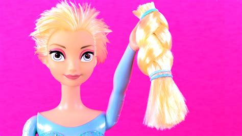 Frozen Elsa Cuts Her Hair! Features Frozen Anna, Ariel,... | Doovi