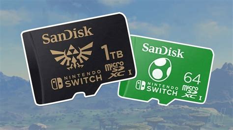 Official Nintendo Switch ﻿SD Card Line Expands With 1TB Zelda Card And ...