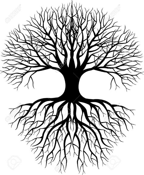 Free Vector Tree With Roots at GetDrawings | Free download