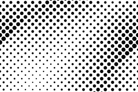 Seamless Halftone Dot Pattern Graphic by davidzydd · Creative Fabrica