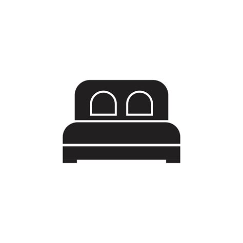 bed logo vector 18888427 Vector Art at Vecteezy