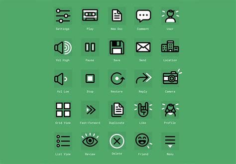 Figma Free Iconset Vol. 1 - Icons by Ryan Putnam - FreebiesUI