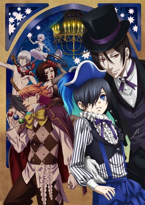 Crunchyroll - Key Visual for "Black Butler: Book of Circus" TV Anime Posted