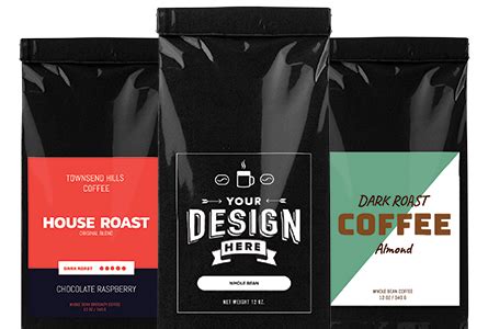 Coffee Packaging Design Template Free - FREE PRINTABLE TEMPLATES