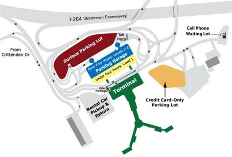 Airport Parking Map