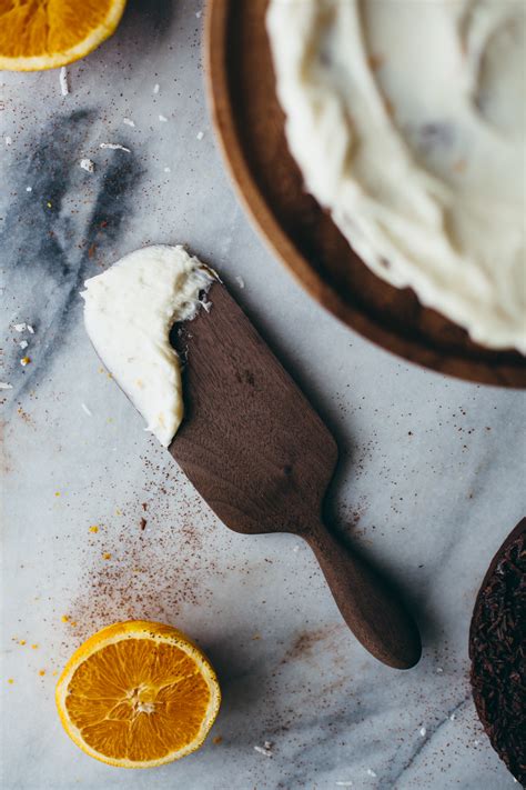 Chocolate Macaroon Cake with Orange Buttercream (Passover Birthday Cake} - Kosher In The Kitch!