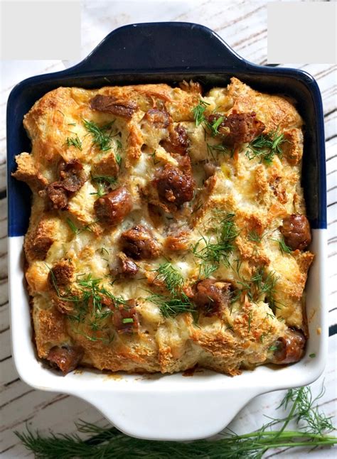 Make Ahead Sausage Egg Breakfast Casserole - My Gorgeous Recipes