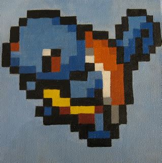 8-bit Gallery: Pokemon Red & Blue Starters