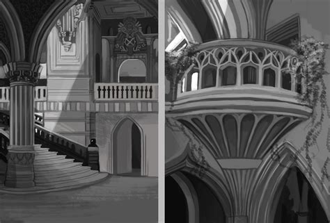 Castle Interior Concept Art | Cabinets Matttroy