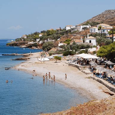 Hydra Beaches - swimming & sunbathing on Hydra Island Greece