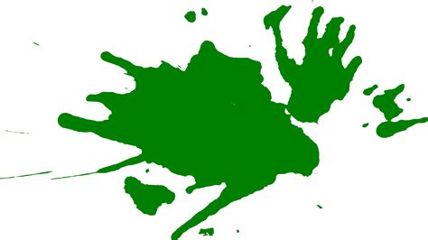 10 Green Paint Splatters (PNG Transparent) | OnlyGFX.com