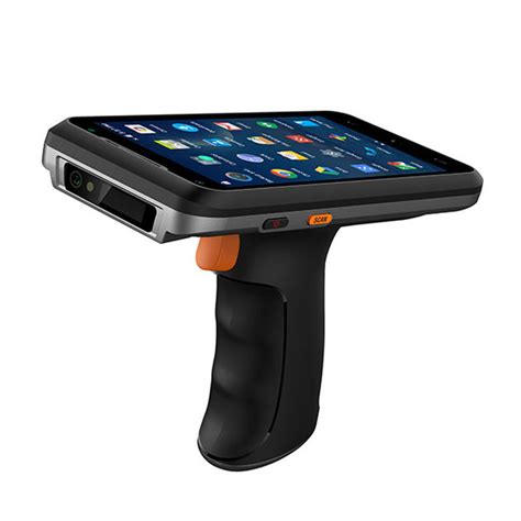 MTK OCTA 2GHz PDA Qr Code Scanner Android Handheld Barcode Reader 400g