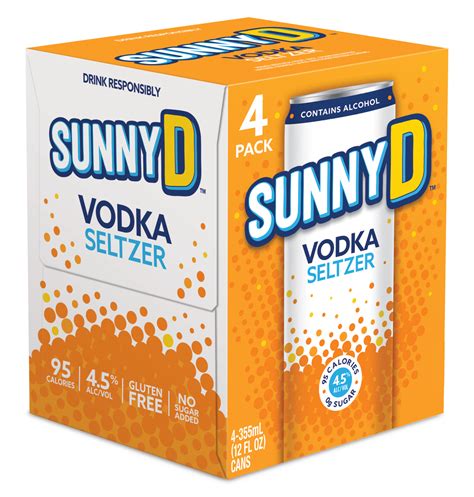 SunnyD Vodka Seltzer is now available at select Walmarts