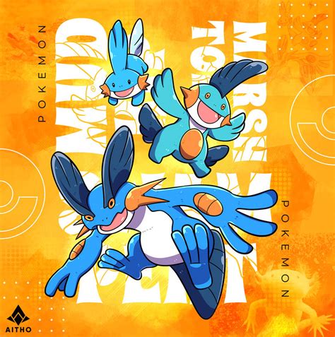 Mudkip evolution by Aitho99 on DeviantArt