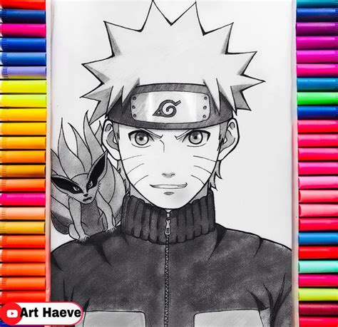 Learn How to Draw Naruto Uzumaki step by step | Naruto Shippuden - YouTube | Cartoon drawings ...