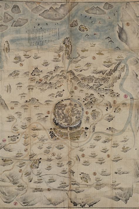 500 Years of the Joseon Dynasty Maps | Wall Street International Magazine