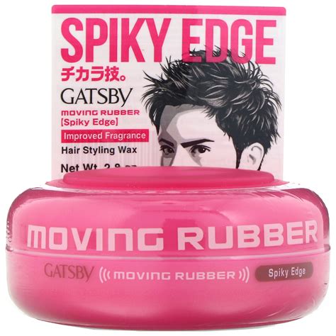 Mandom, Gatsby, Moving Rubber Hair Styling Wax, Spiky Edge, 2.8 oz - iHerb