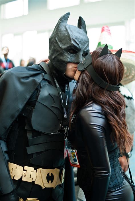 Batman Kissing Catwoman | San Diego Comic Con 2012 | Flickr