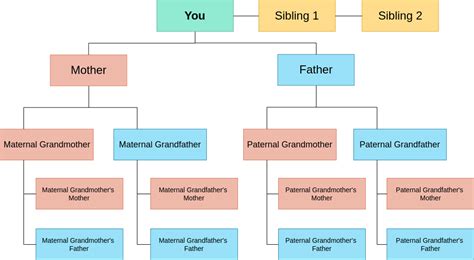 Simple Family Tree Family Tree Template, 53% OFF