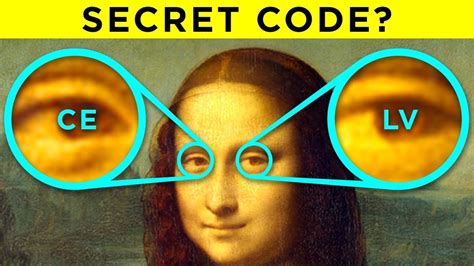 Hidden Pictures In The Mona Lisa