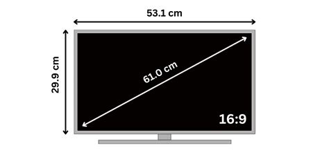 24 Inch TV Dimensions | Television Size, Length, Width