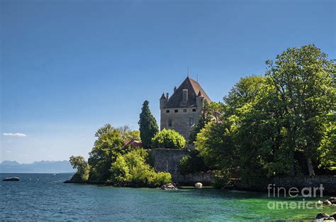 Yvoire Castle Photograph by Michelle Meenawong - Fine Art America