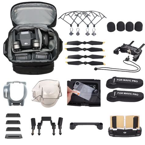 Aliexpress.com : Buy Drone Accessories Kits for DJI Mavic Pro Set Bag Case Propeller Guard ...