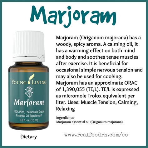 Marjoram Essential Oil | Real Food RN