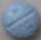 BLUE ROUND A 51 - Oxycodone Hydrochloride 30 MG Oral Tablet Pill Images