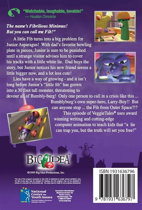 Larry Boy and the Fib from Outer Space DVD