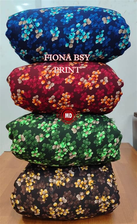 Fiona Bsy 44" Print Fabric at Rs 55/meter | Silk Fabric in Surat | ID ...