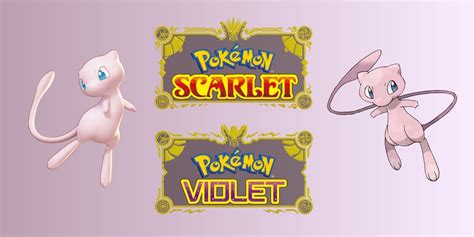 Pokemon Scarlet and Violet: Best Moveset For Mew