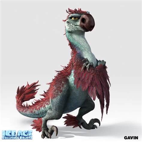 Ice Age 5 Gavin the Dinosaurs Bird by valentinfrench on DeviantArt