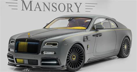 This Mansory Rolls-Royce Wraith Is Wilder On The Inside