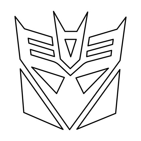 Transformers Decepticon Logo PNG Transparent & SVG Vector - Freebie Supply