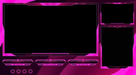 Free Live Stream Overlay Template - Image to u